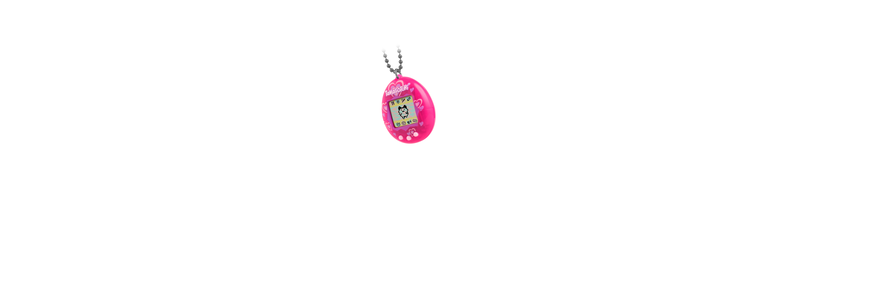 Tamagotchi Rosa de la portada de las colecciones