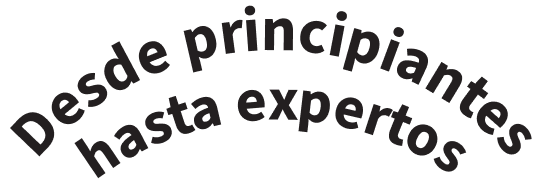 Desde principiante hasta expertos